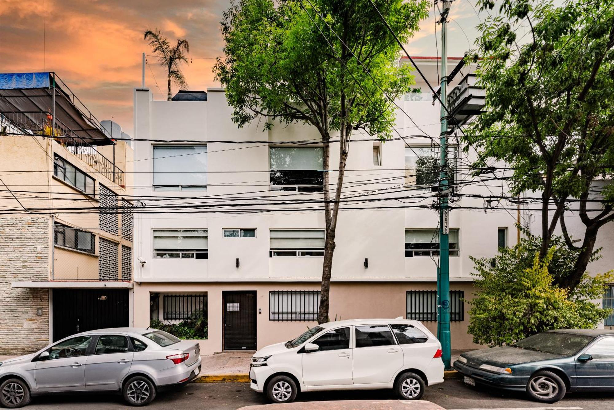 Escandon Suites By Escajal Rooms เม็กซิโกซิตี้ ภายนอก รูปภาพ